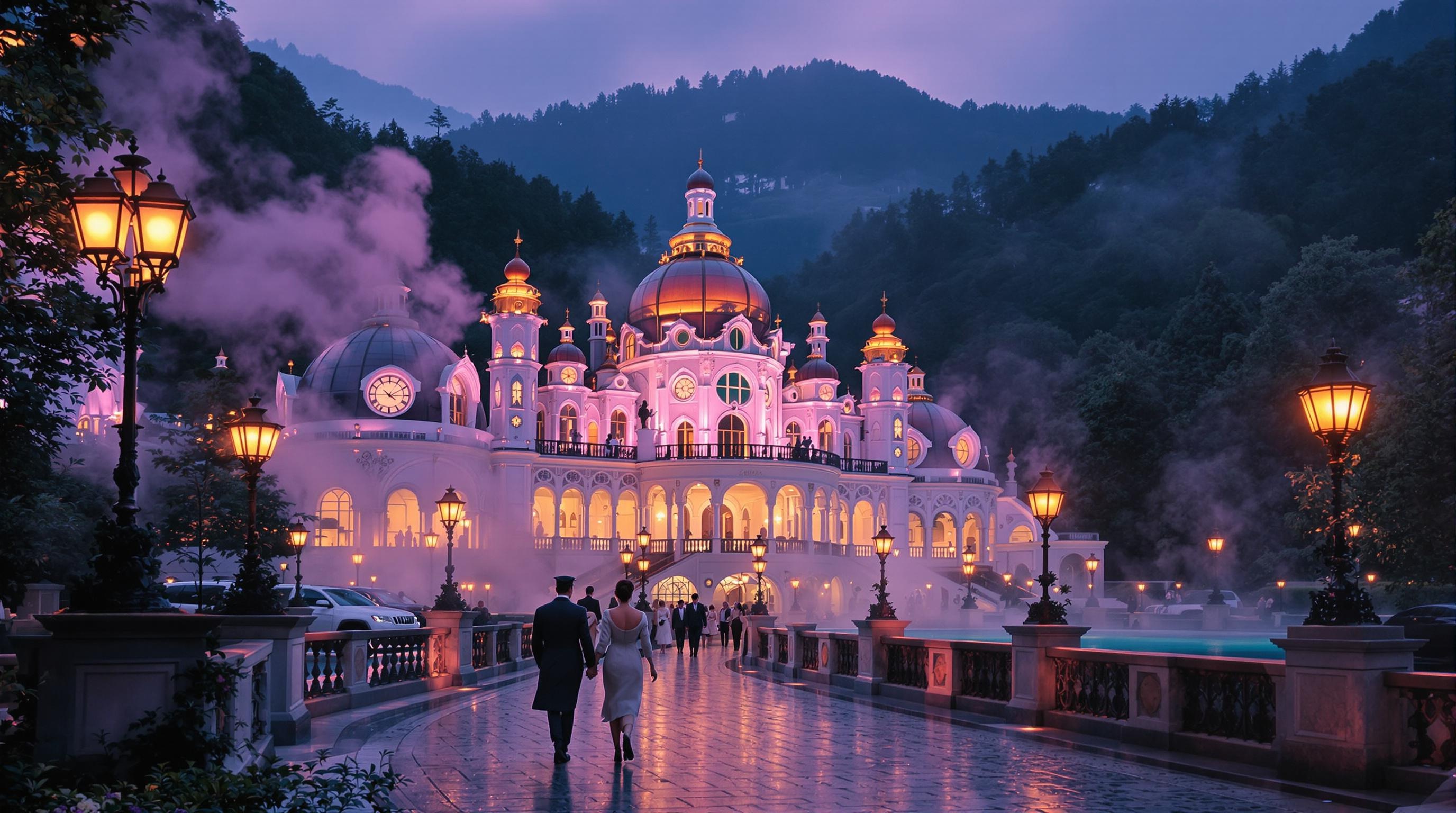 Baden-Baden : casino Belle Époque et thermes vapeur