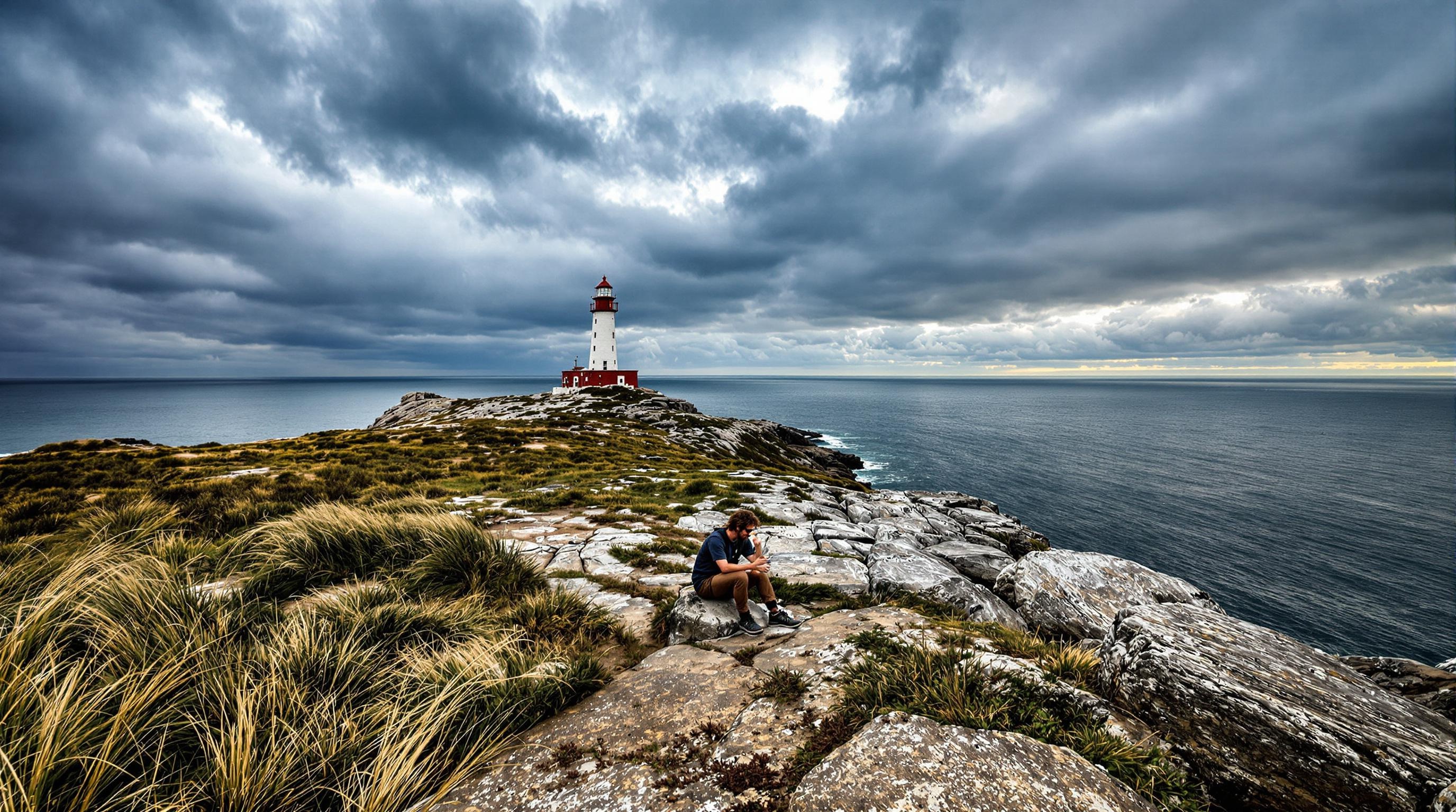 Cap Spartel : phare au sommet d’un chaos minéral face à deux mers