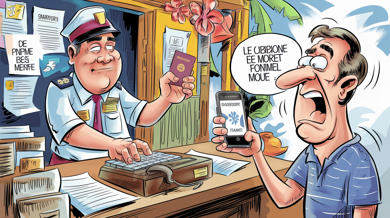 Enregistrement de l'IMEI et activation de la SIM à Bali avec un agent