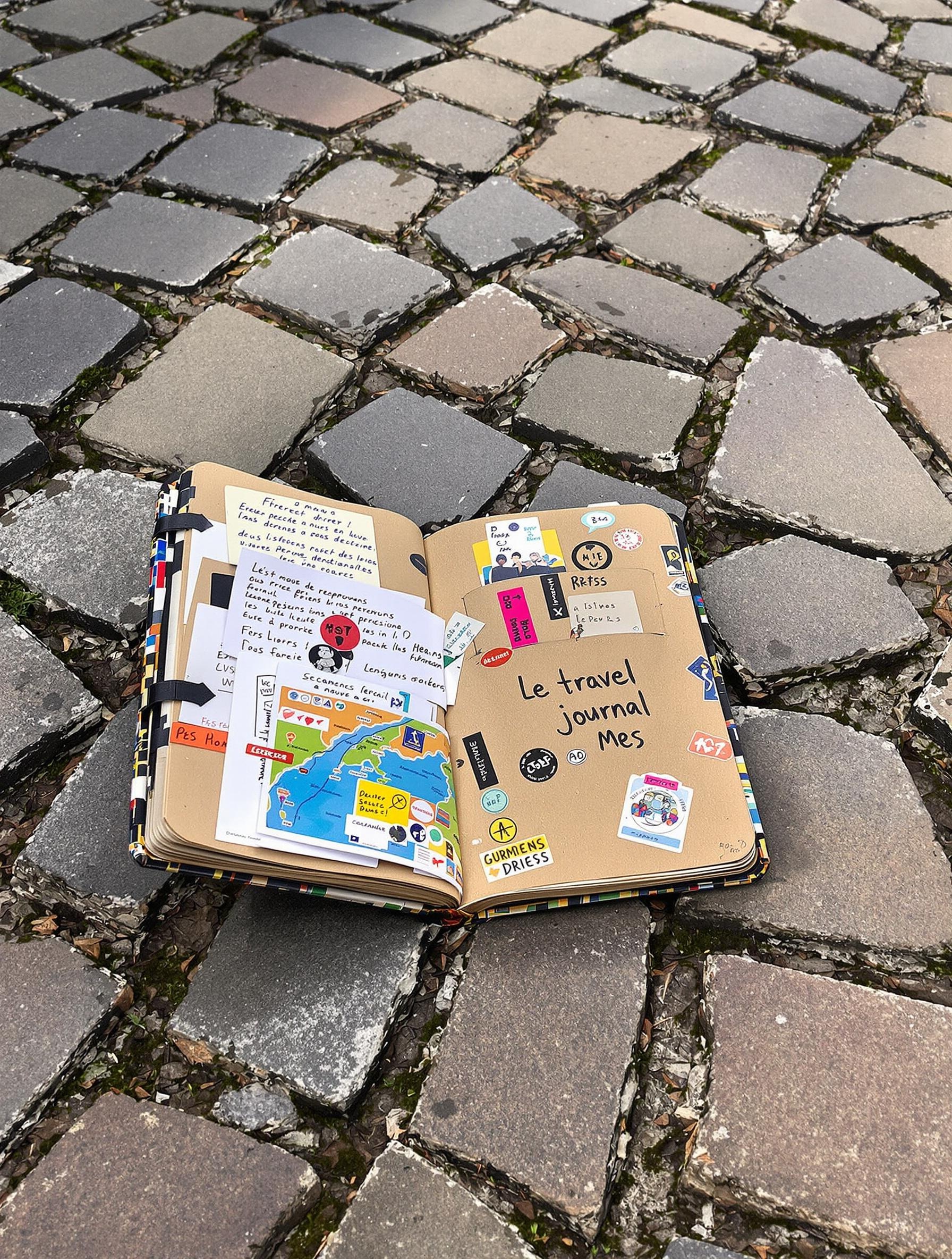 Carnet de voyage unique sur les pavés de Florence