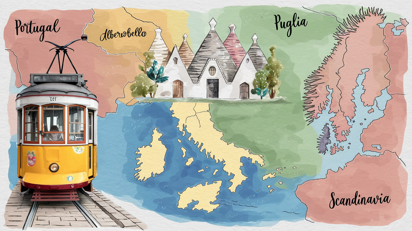 Carte des destinations sûres pour voyager seule après 50 ans