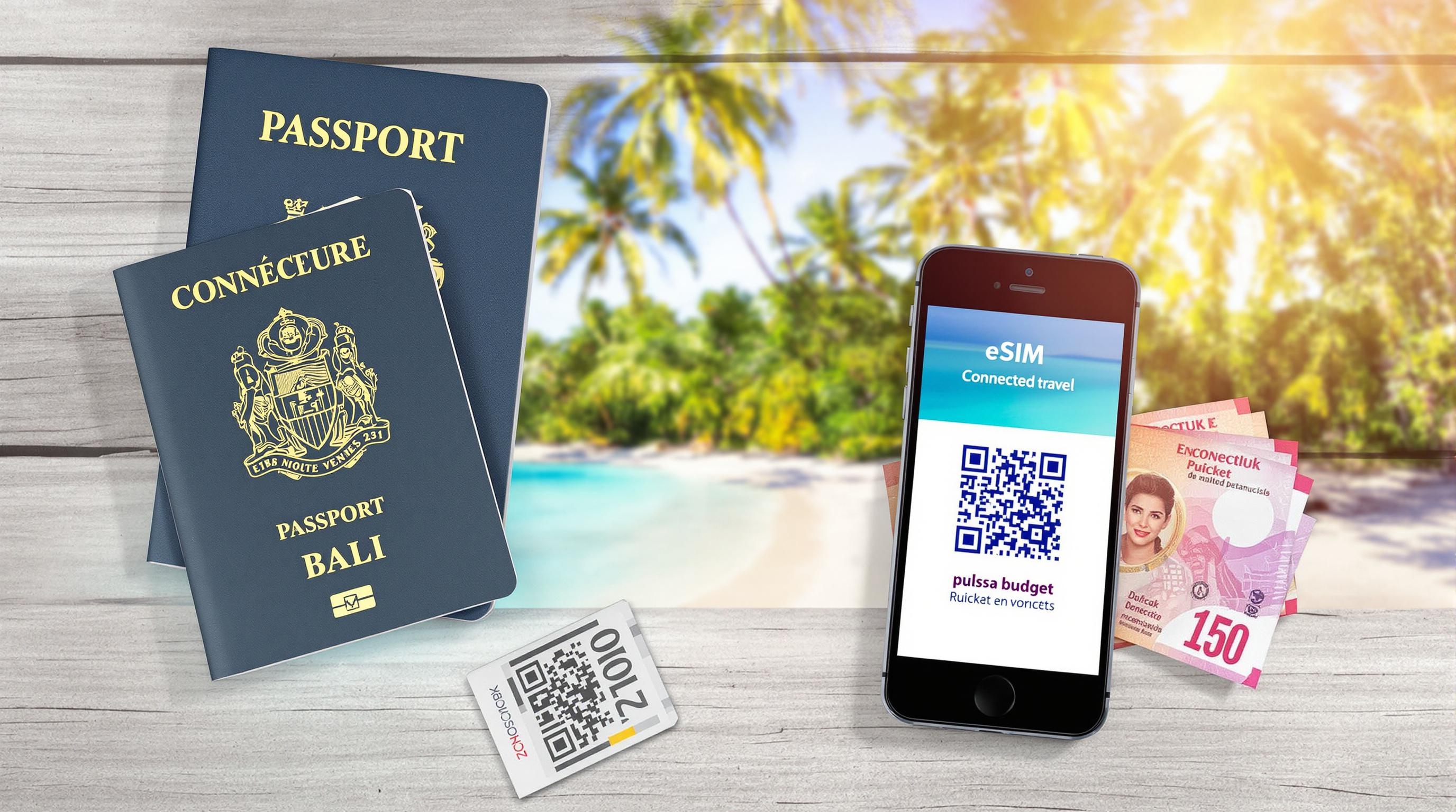 Checklist pour les voyageurs utilisant une SIM ou eSIM à Bali