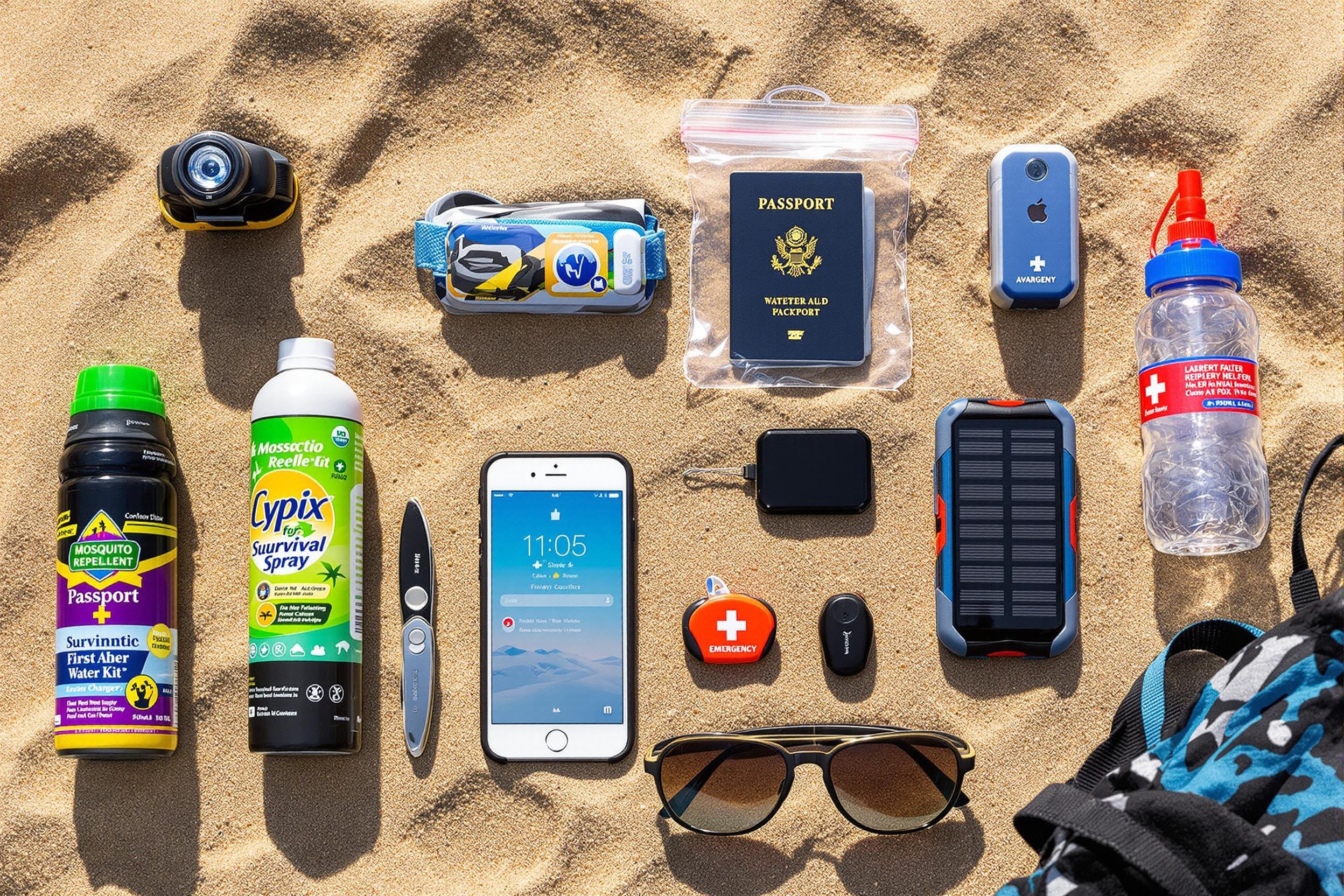 Trousse de survie pour un voyageur à l’île Maurice
