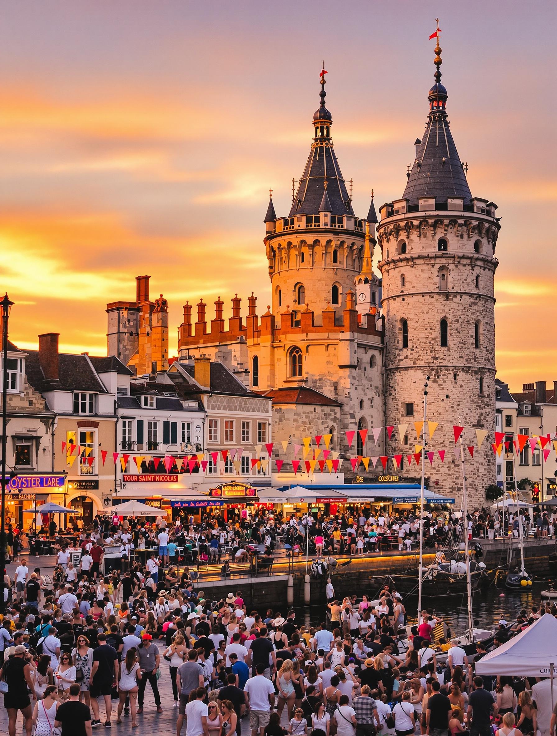 Tours médiévales sur le vieux port de La Rochelle
