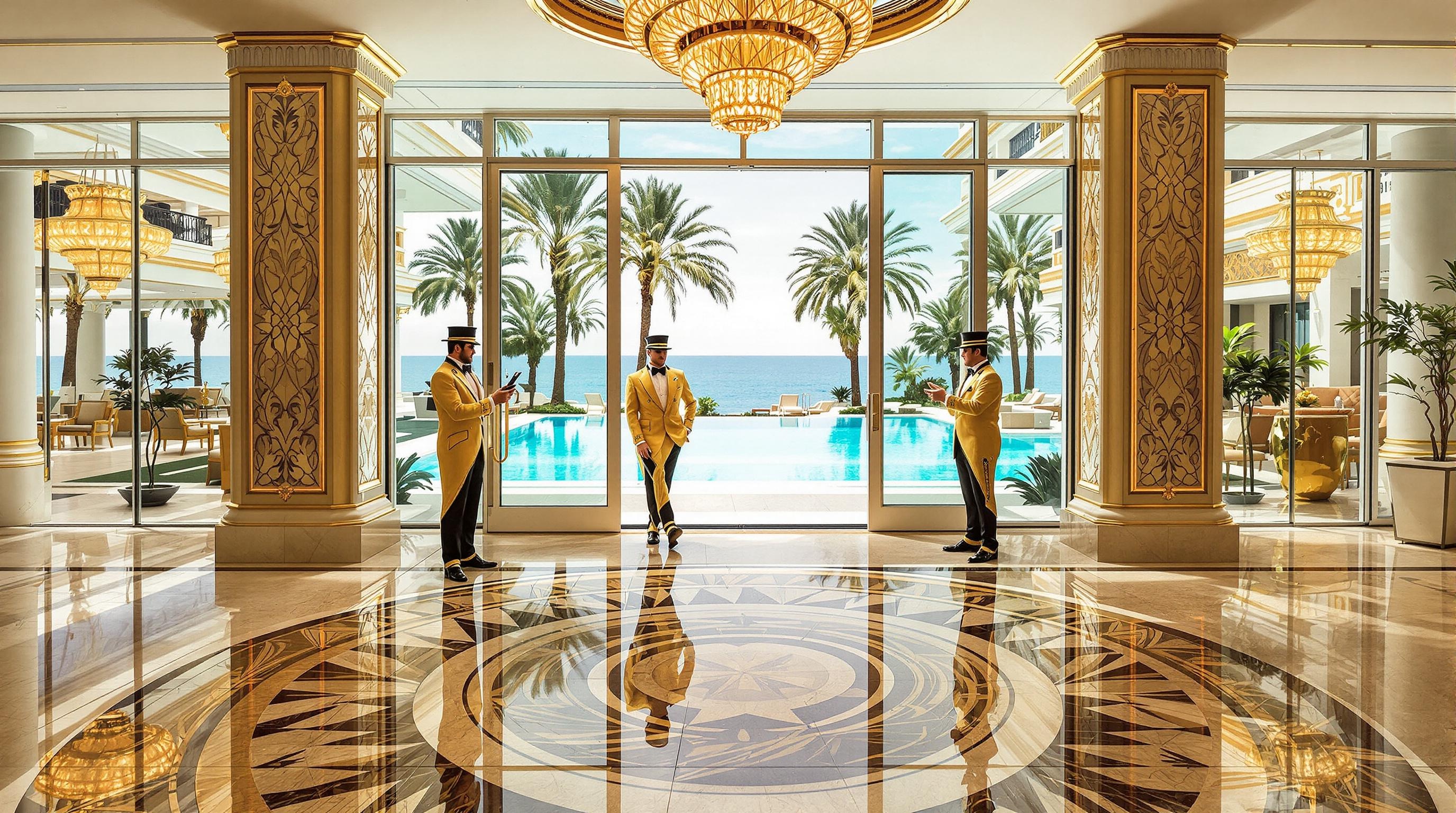 Palace luxueux à Marbella avec piscine et marbre