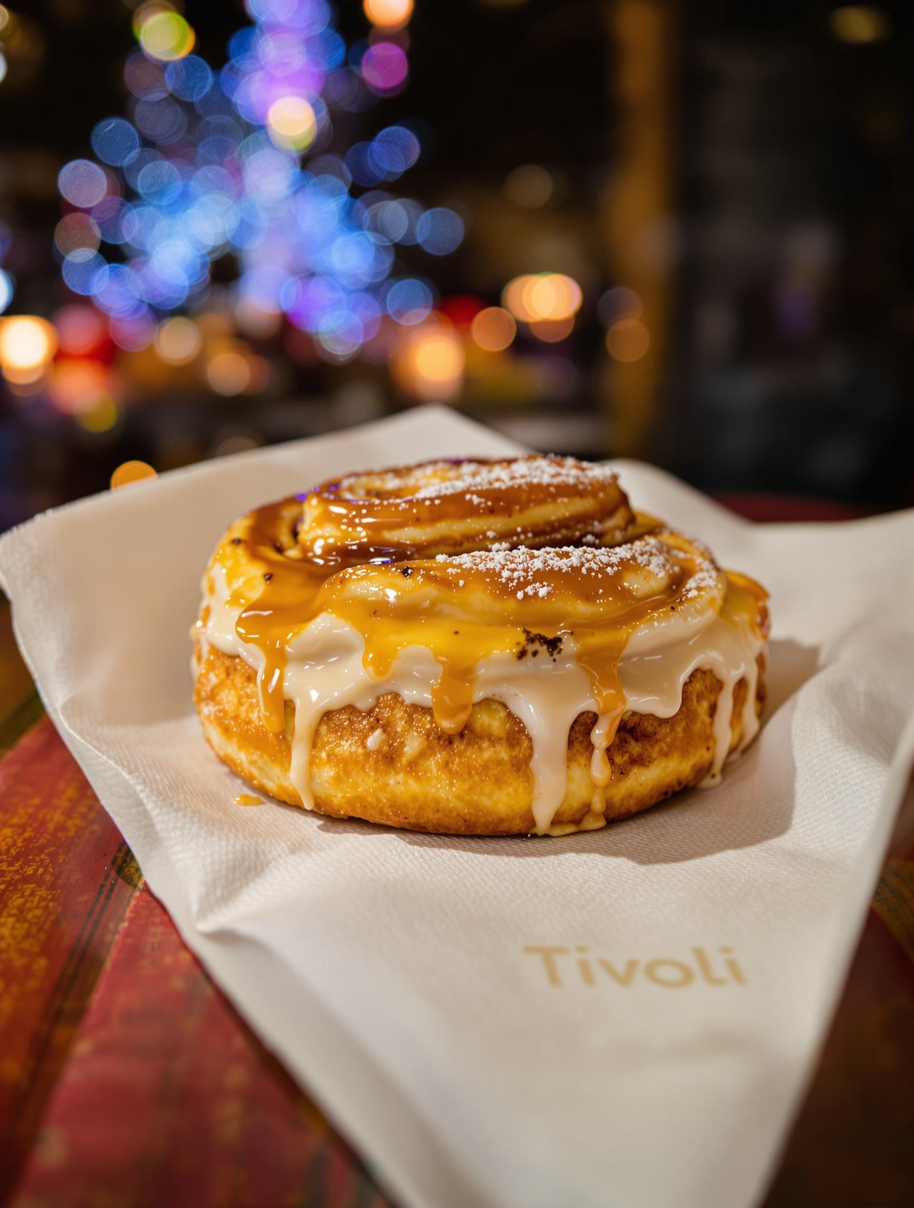 Pâtisserie danoise moelleuse et croustillante à Tivoli