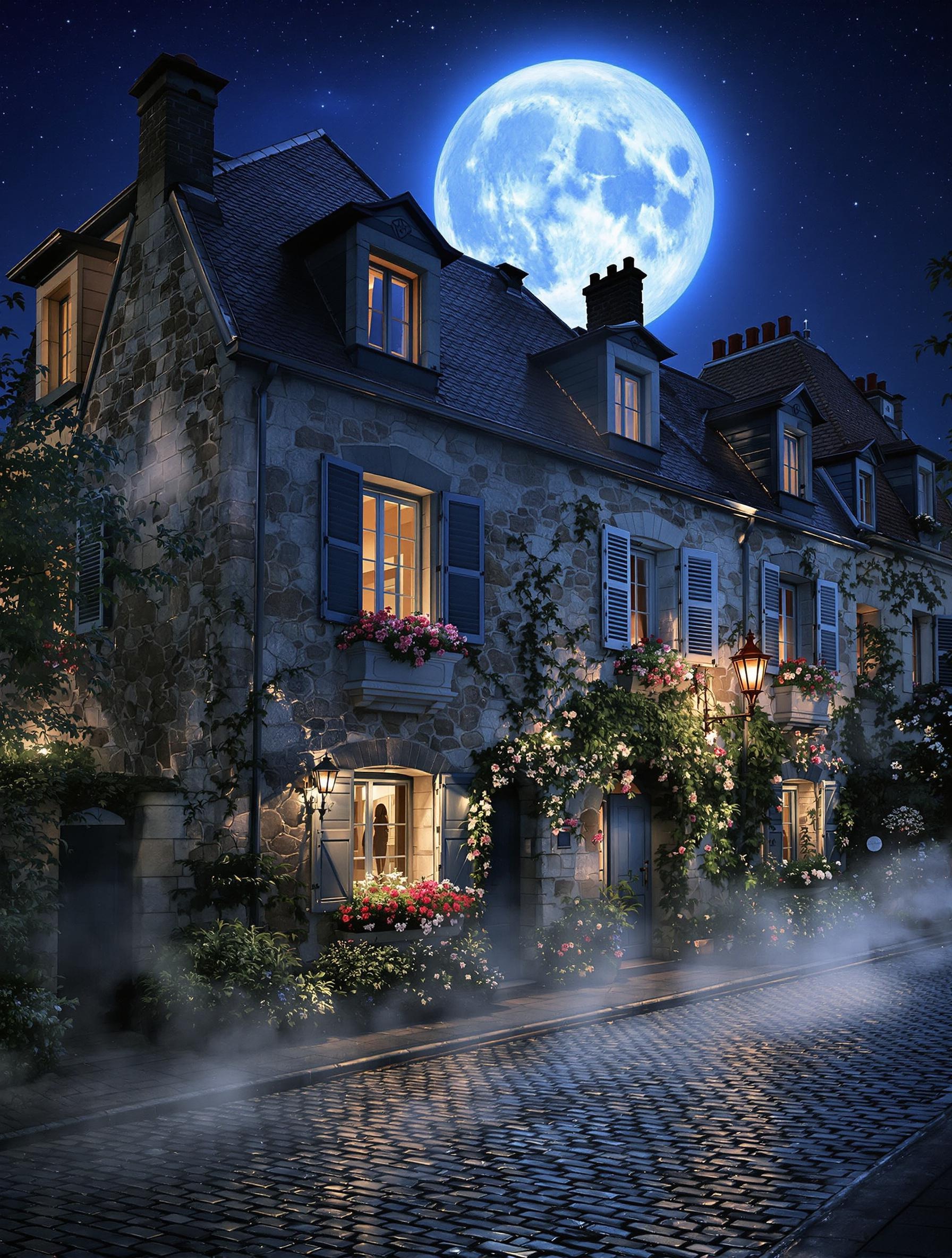 Maison colorée dans la Ruelle d'Or