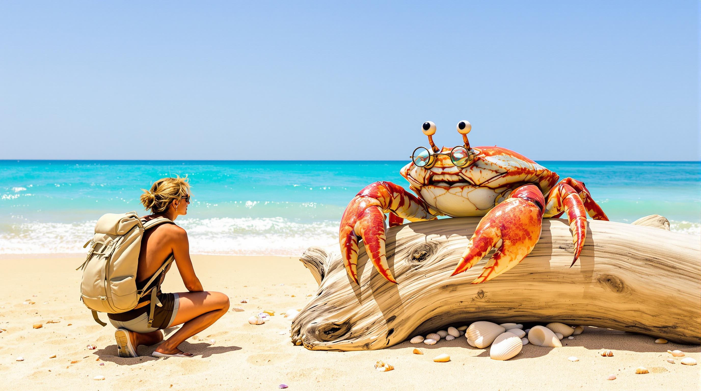 Voyageur respectant la nature à Ksamil